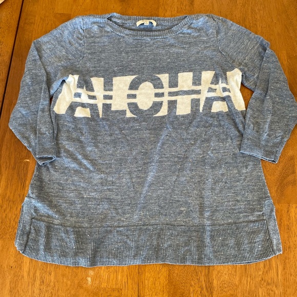 Madewell ALOHA Sweater - Picture 1 of 3